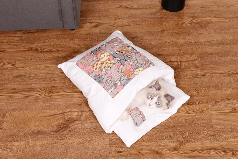 Gezellige katten slaapzak – SnugKitty