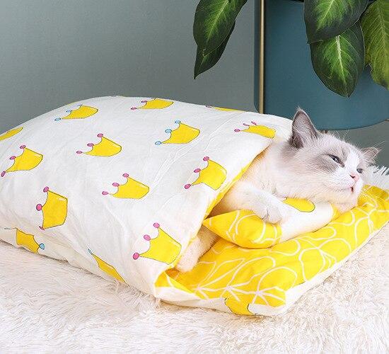 Gezellige katten slaapzak – SnugKitty