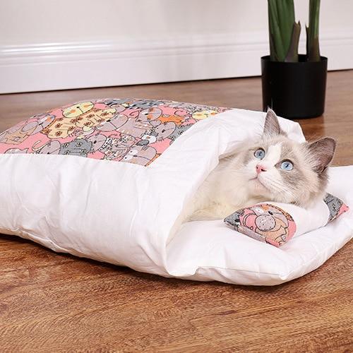 Gezellige katten slaapzak – SnugKitty