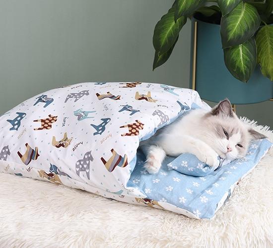 Gezellige katten slaapzak – SnugKitty