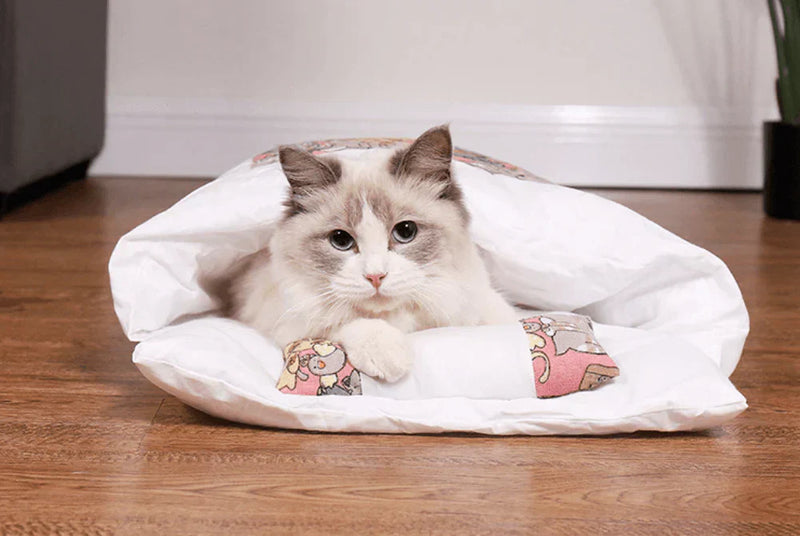 Gezellige katten slaapzak – SnugKitty