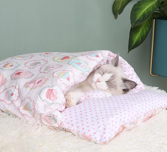 Gezellige katten slaapzak – SnugKitty
