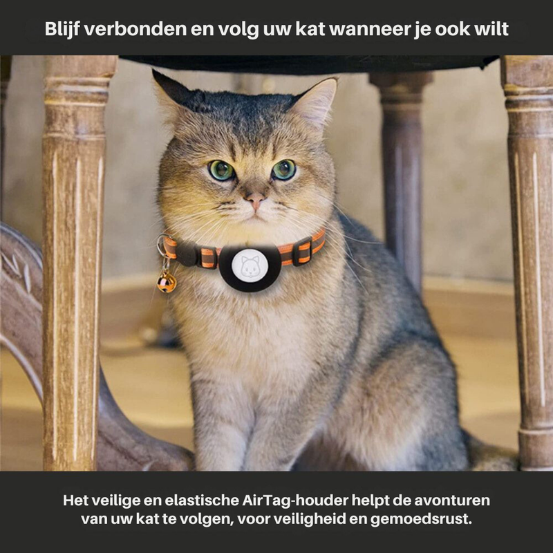 Kattenhalsband met Veiligheidsluiting - Milo