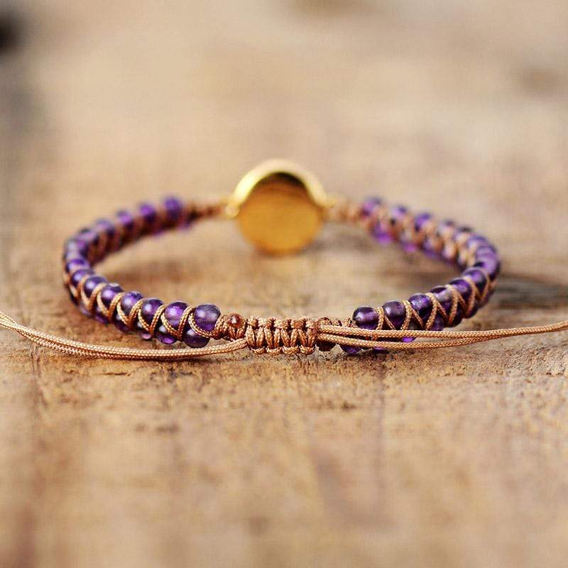 Amethist-Opal Yoga-Armband – Aurielle