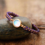 Amethist-Opal Yoga-Armband – Aurielle