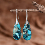 Blau Jaspis-Drop Earrings – Meliora