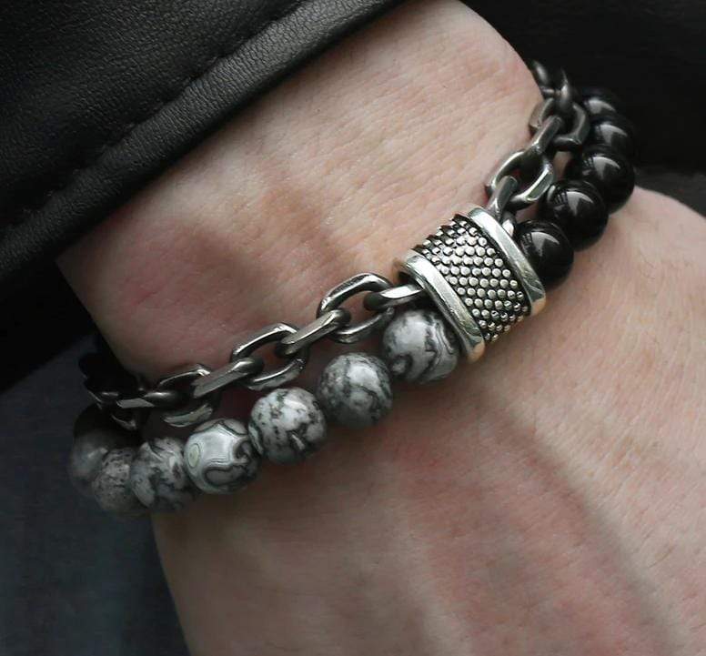 Jaspis Beschermarmband – Darius