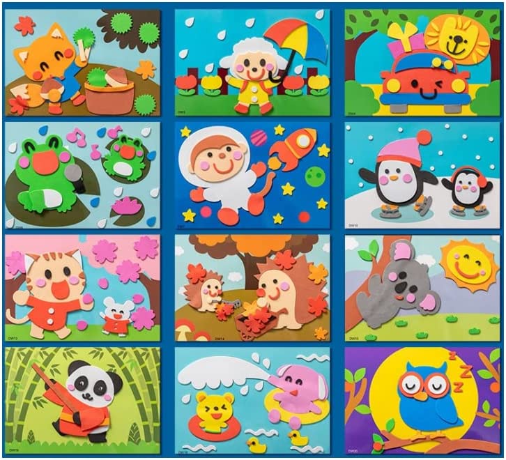 3D Schuimstickers Puzzel - PuzzlePal