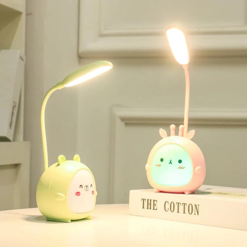 Kinderleeslamp met oogbescherming en USB-nachtlamp - BrightBuddy