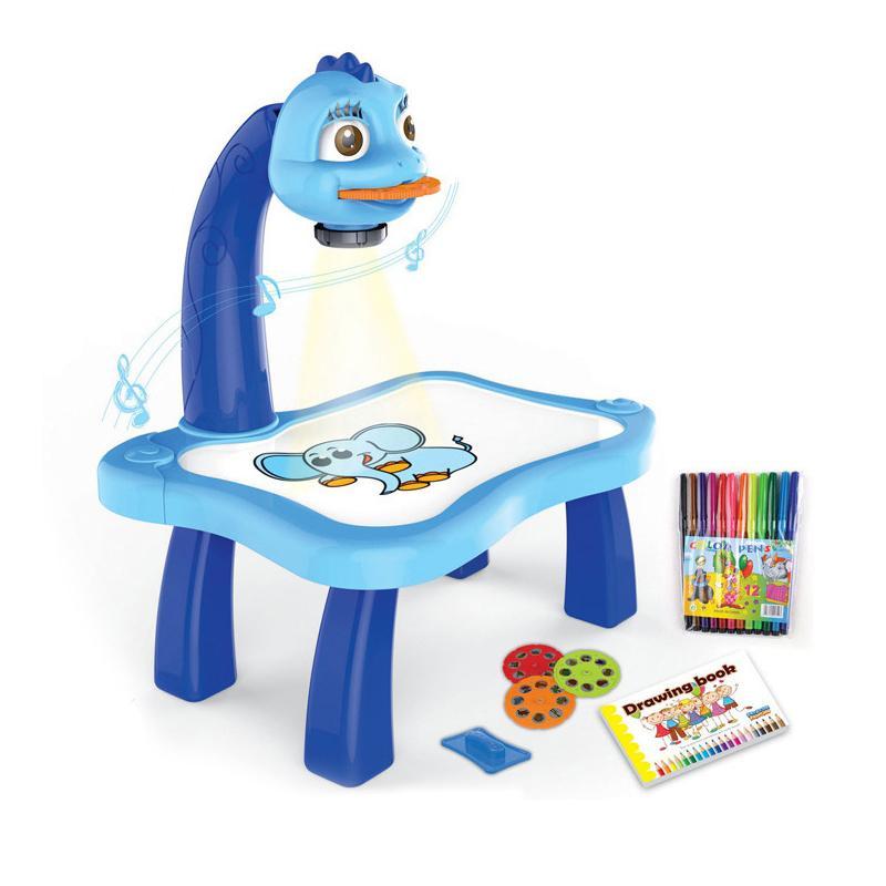 LED-tekenprojector met muziek voor creatieve kinderen – ArtBuddy