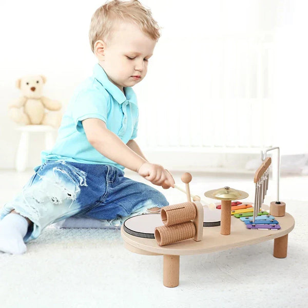 Creatief Houten Speelgoed Muziekstation – MelodyMaker