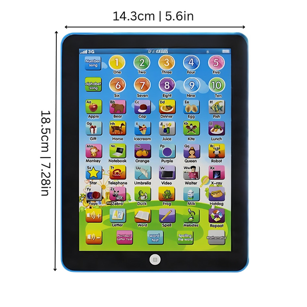 EduPlay Kindertablet 3–6 Jaar - Interactieve Leerervaring
