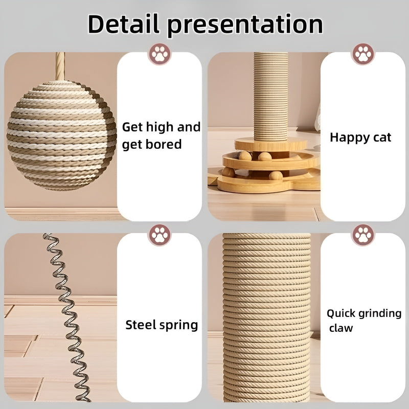 Houten Speelballen voor Katten - WoodPounce