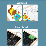 Magnetisch dubbelzijdig tekenbord-set – MiniArt Studio