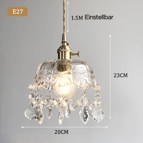 Stijlvolle Kristallen Hanglamp – Elara