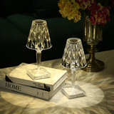 Chice Kristal-Design-Tafellamp – CrystalLuxe