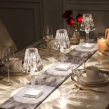 Kristallen Tafel Lamp met Touch Bedienning - LumeCrystal