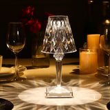 Acryl-Kristal-Tafellamp - LuxeGlow