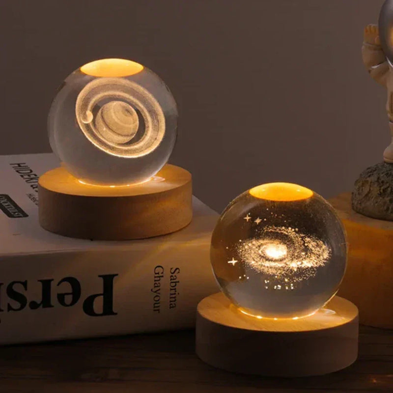 3D-gegraveerde Kristallen Bol - Celestia