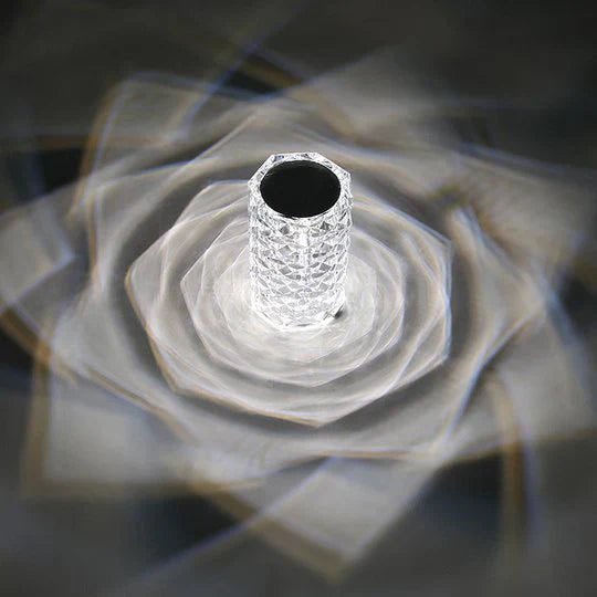 Kristall-LED-Lamp - LumiCrystal