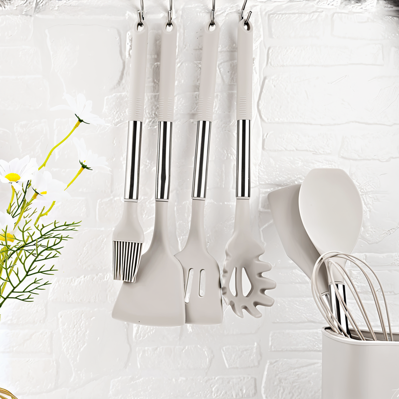 12-delig Siliconen Keukenhulpmiddelen Set – Culinara Pro