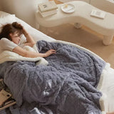 Dikke Winter Lamswol Deken - WarmWool
