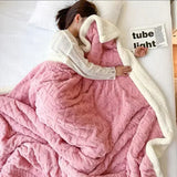 Dikke Winter Lamswol Deken - WarmWool