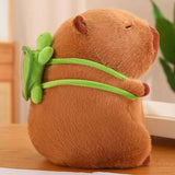 Schattige Capybara-pluche met Schildpadrugzak - CapyBuddy
