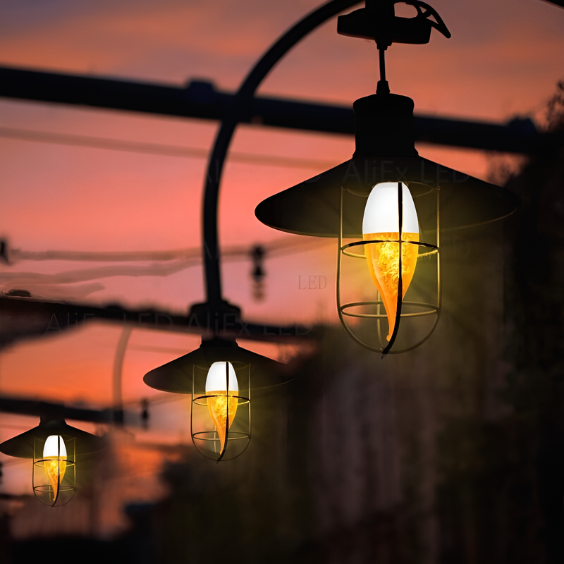 Vlam Effect Lamp - 9W Gesimuleerde Vlam Gloeilamp