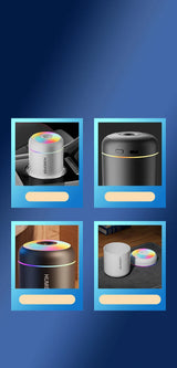 Mini Luchtbevochtiger met Aromatherapie - USB-aangedreven - Perfect voor Auto en Slaapkamer