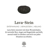 Matzwarte Onyx- en Kubus-Lavasteen-Balance-Armband – Aurelia