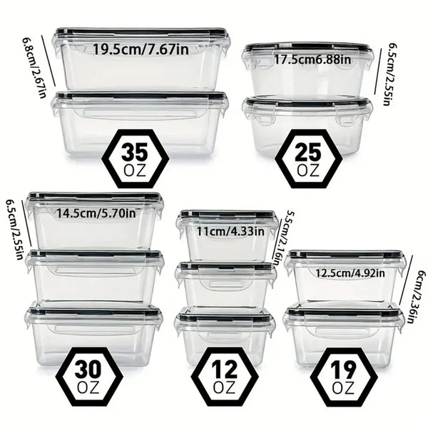 12-delig voedselcontainer-set - FoodSaver