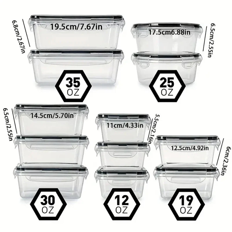 12-delig voedselcontainer-set - FoodSaver