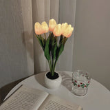Decoratieve LED Tulp Tafel lamp – Florima