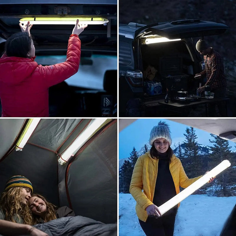 Opblaasbare Solar-LED-Buislamp – LumiGlow Pro