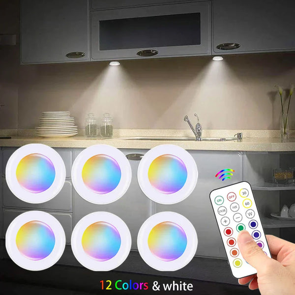 Draadloze RGB LED Onderbouwlamp - GlowyLed