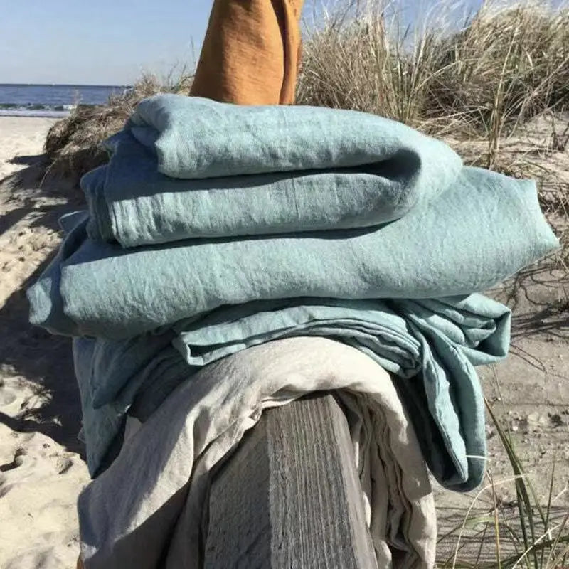 Luxueuze Linnen Bedlinnen – BreezyLuxe