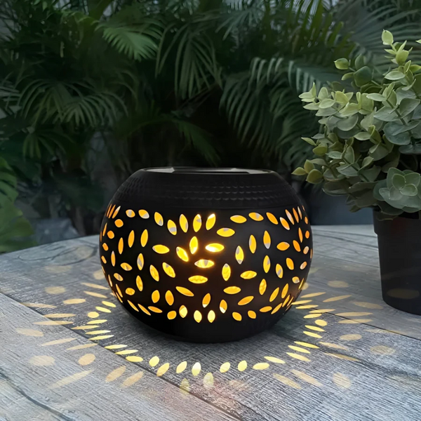 Gepunte Zonne- tuinverlichting - LumoPattern