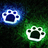 Draadloze Zonne-Voetafdruk Tuinverlichting – PawsGlow