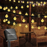 Duurzame LED-lampjesketting - SolarGlow