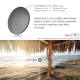 Retro Aviator Zonnebril - Indy, Zomer 2025 Editie