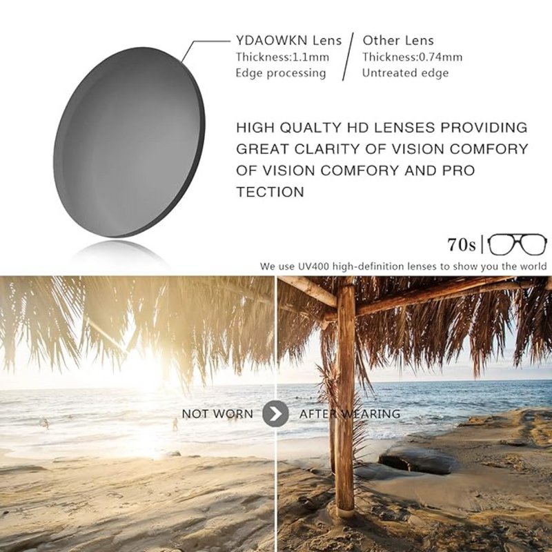 Retro Aviator Zonnebril - Indy, Zomer 2025 Editie