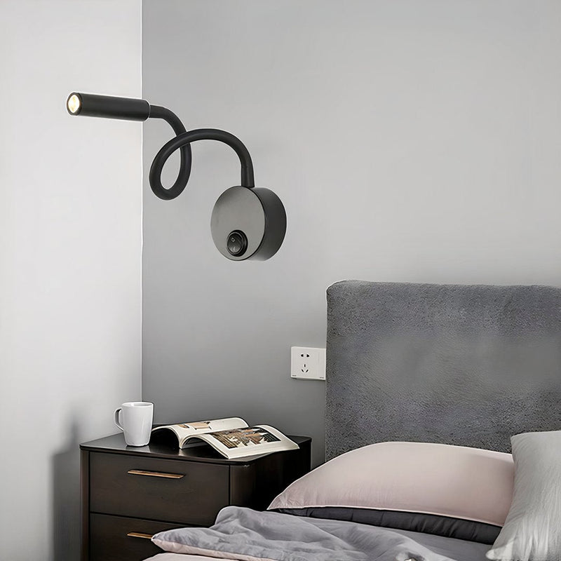 Flexibele Wandleeslamp met Schakelaar – Verstelbaar Licht voor Perfecte Leeservaring