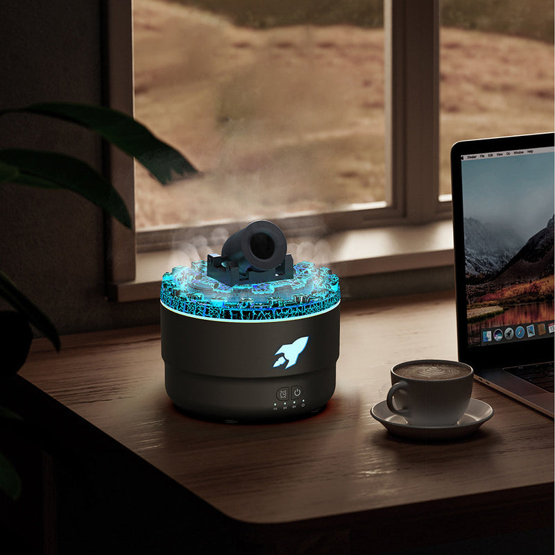 Aroma-diffuser en luchtbevochtiger met nachtlampje - LavaGlow