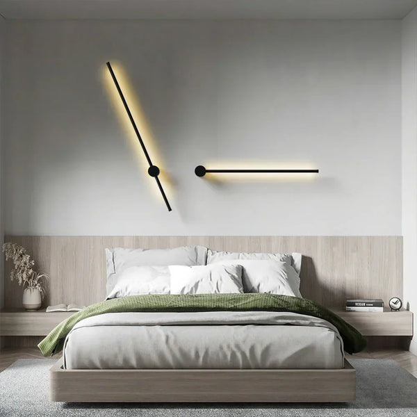 Dimbare Wandlamp | Afstandsbediening | Luxe Aluminium