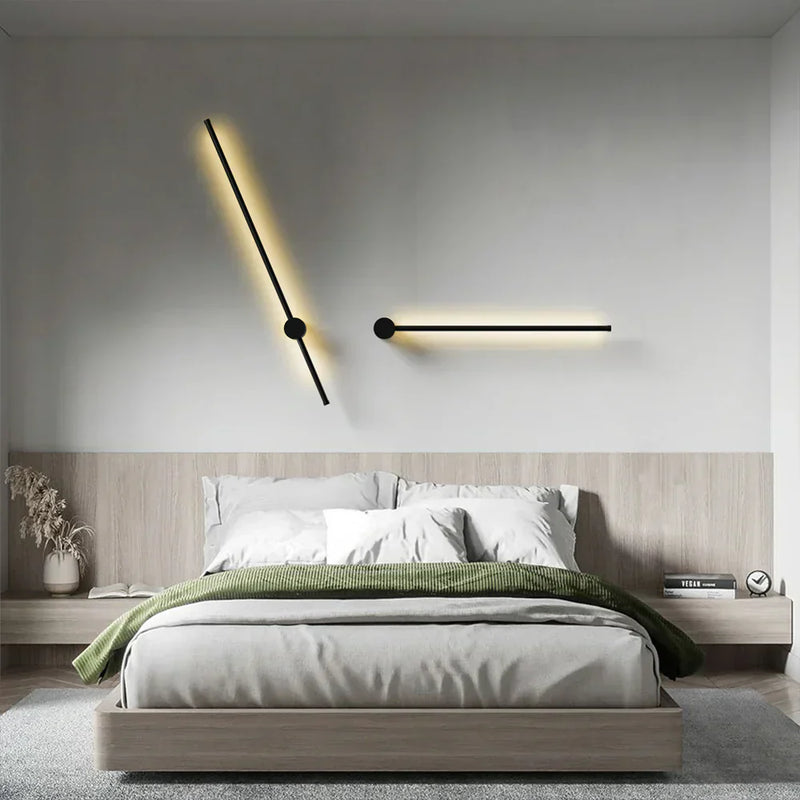 Dimbare Wandlamp | Afstandsbediening | Luxe Aluminium