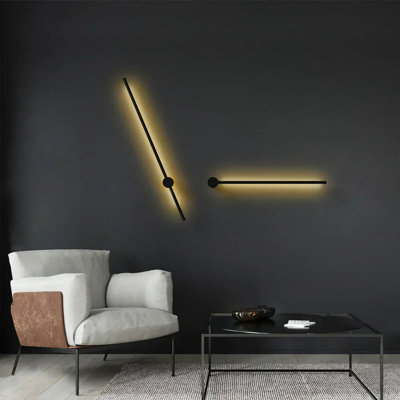 Dimbare Wandlamp | Afstandsbediening | Luxe Aluminium