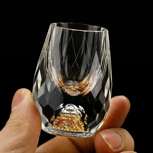 CrystalElegance Shot Glazen - Luxe Kristal Set voor Feesten
