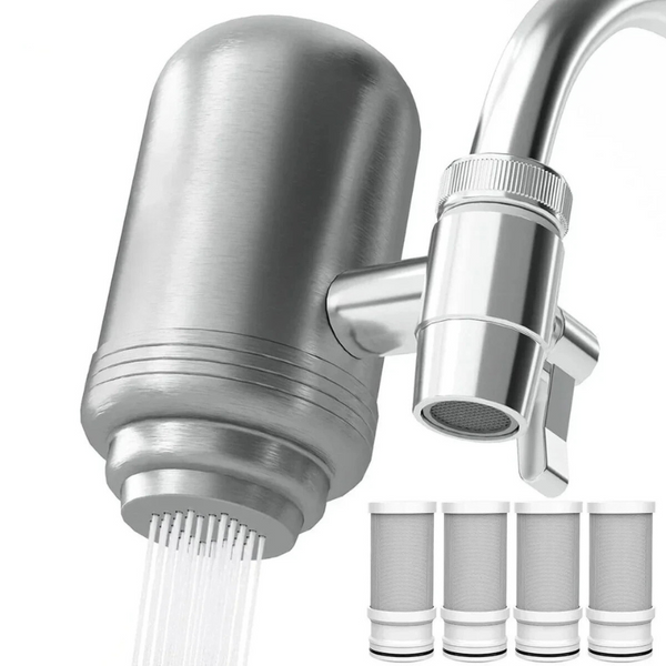 CleanFlow - Luxe RVS Waterfilter voor Kristalhelder Drinkwater