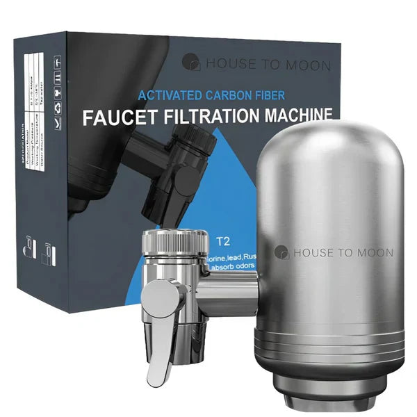 CleanFlow - Luxe RVS Waterfilter voor Kristalhelder Drinkwater
